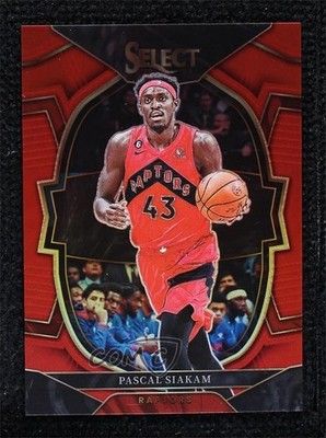 2022-23 Panini Select Concourse Red Prizm 92/199 Pascal Siakam #48 00jz