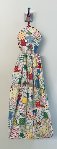 Diaper Stacker Holder Hanger Handmade Yellow Blue Green Red VTG Organizer