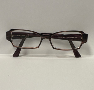 Jean Lafont FACILE 857 Full Rim Purple Plastic Rectangular 52-17-142.  #51