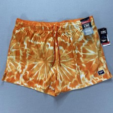 NWT Speedo Men's Sizes Vary Swim Trunks Oriole Orange UPF 50 Stretch A577813157