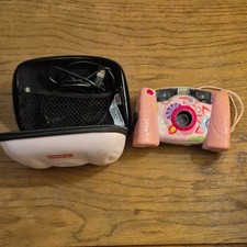 Fisher-Price Kid Tough Pink Digital Camera with Carrying Case