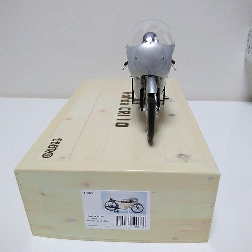 Ebbro Honda Cr110 Aluminum Cowling 1/10 Scale Model Kit With Decals Rc Car Body - Picture 16 of 16