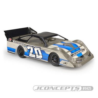JCO0425  L8D ''Decked'' 10.25 Wide 1/10th Late Model Body w/ Rear Super Spoiler