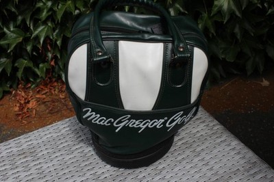 Mac Gregor Shag Bag Golfballtasche Practice Ball Bag Golfschuhe Tasche Vintage!