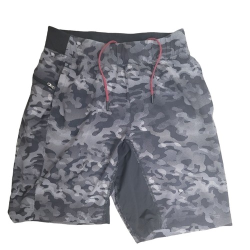 Lululemon Mens Size Small Black Camo Shorts