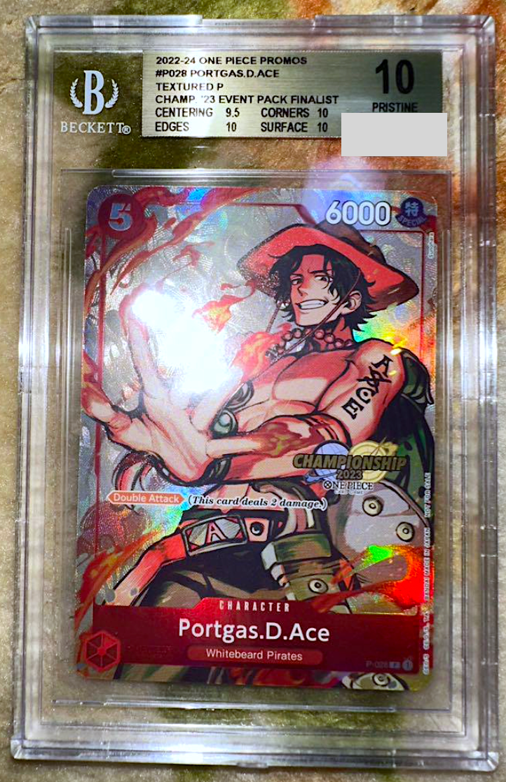 BGS 10 Ace P-028 Championship Event Pack Finalist English