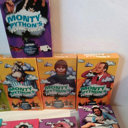 Monty Python's Flying Circus VHS British Comedy - 11 VHS Tapes - Picture 5 of 9