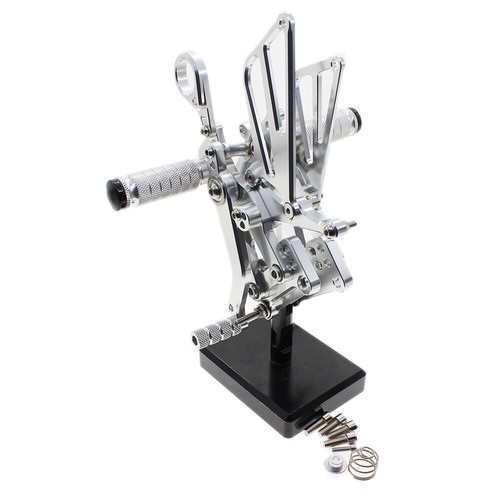 CNC Adjust Front Rearsets Footrest Foot Pegs For BMW S1000RR S1000RR/HP4 09-14 - Picture 14 of 20