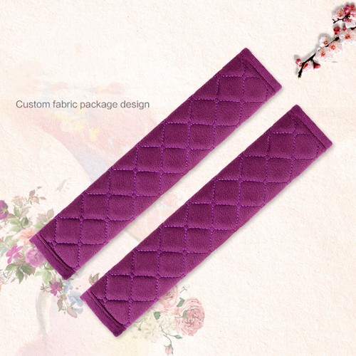 2pcs Seat Belt Pads Car Safety Seat Belt Shoulder Strap Pads Cover Cushion - Picture 5 of 6