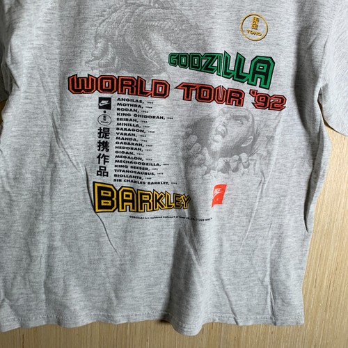 Vintage Nike Charles Barkley Shirt Youth Size Large Grey Short Sleeve Boy's 80's - Picture 14 of 14