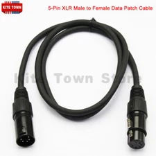 5-Pin XLR Male to Female DMX Patch Cable DMX Data Cord