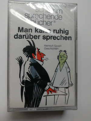2 Hörspiel MC schumm sprechende bücher Man kann ruhig darüber sprechen Spoerl 