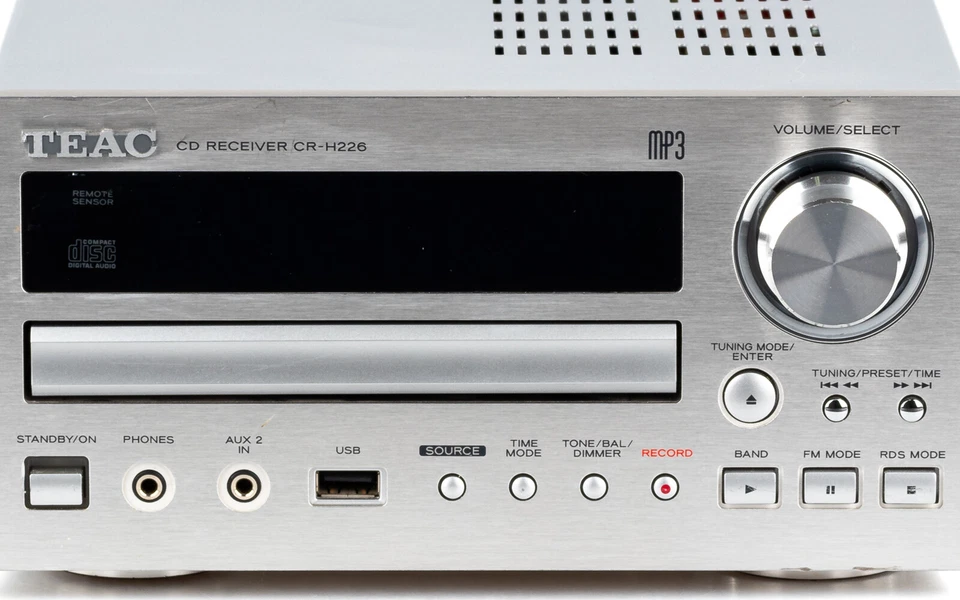 Teac CR-H226 CD Receiver silber + FB / MP3 Phono / gewartet 1 Jahr Garantie [2] - Bild 2 von 4
