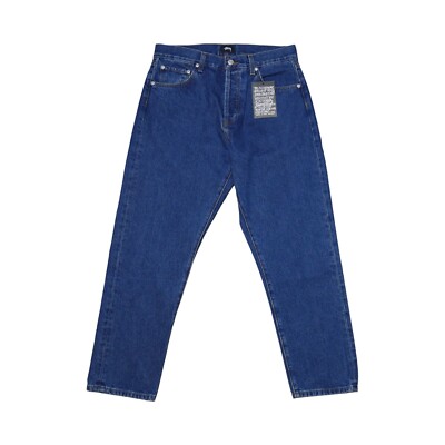 Stussy Big Ol Jeans NWT Dark Wash 30 X 28 Made In USA RARE Stussy Big Ol Jeans NWT Dark Wash 30 X 28 Made In USA RARE