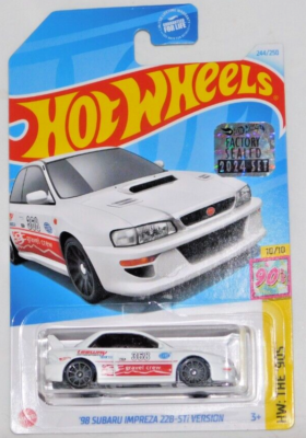 HOT WHEELS RLC FACTORY SET THE 90'S SERIES 1998 SUBARU