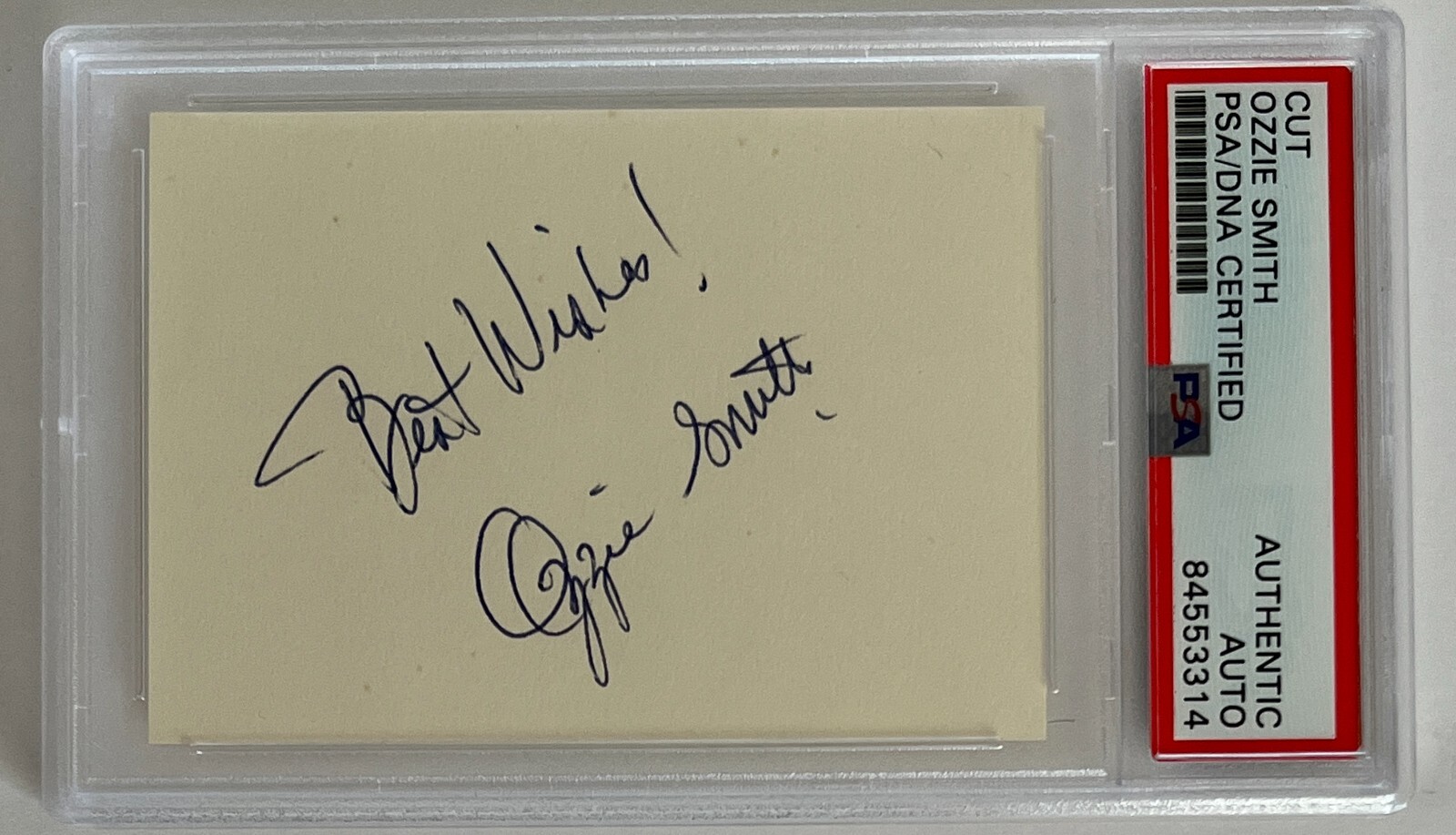 Ozzie Smith Autographed Memorabilia | Signed Photo, Jersey