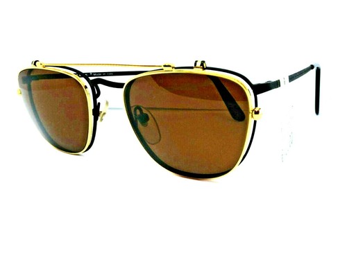 VOGUE CLIP ON montatura per occhiali da vista uomo vintage made in italy |  eBay