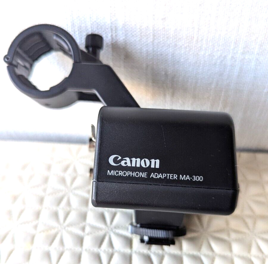 Ma 300 Canon Microphone Adapter 激レア Canon キャノン MA-300
