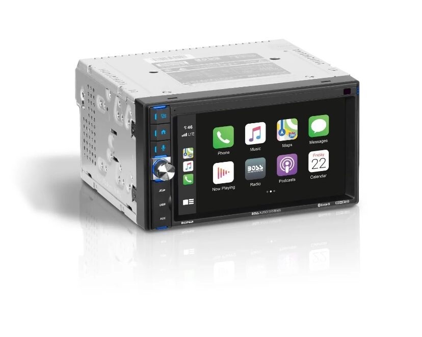 Play 2 Din Car Audio Stereo System