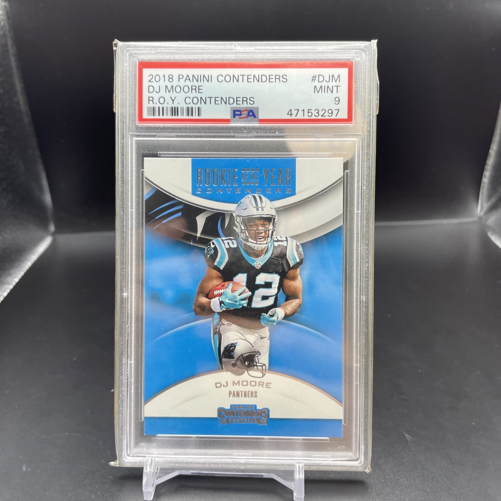 DJ Moore Panini Contenders Rookie of the Year Contenders #DJM Base