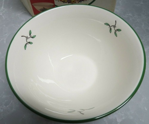 Spode 1938 - Albero di Natale - S3324-U - Ciotola in noce con scatola originale - Foto 4 di 8