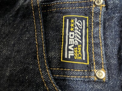 Little Devil BMX Bike Denim Jeans Pants Skateboard Skate Old