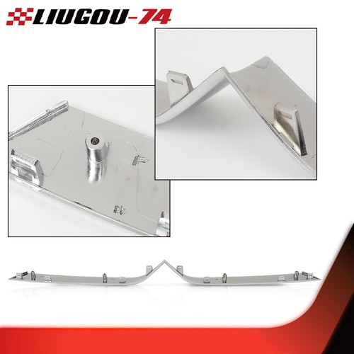 Fit For 16-20 Tesla Model X Front Upper Grille Trim Molding Chrome 1047022-00-D - Picture 6 of 12