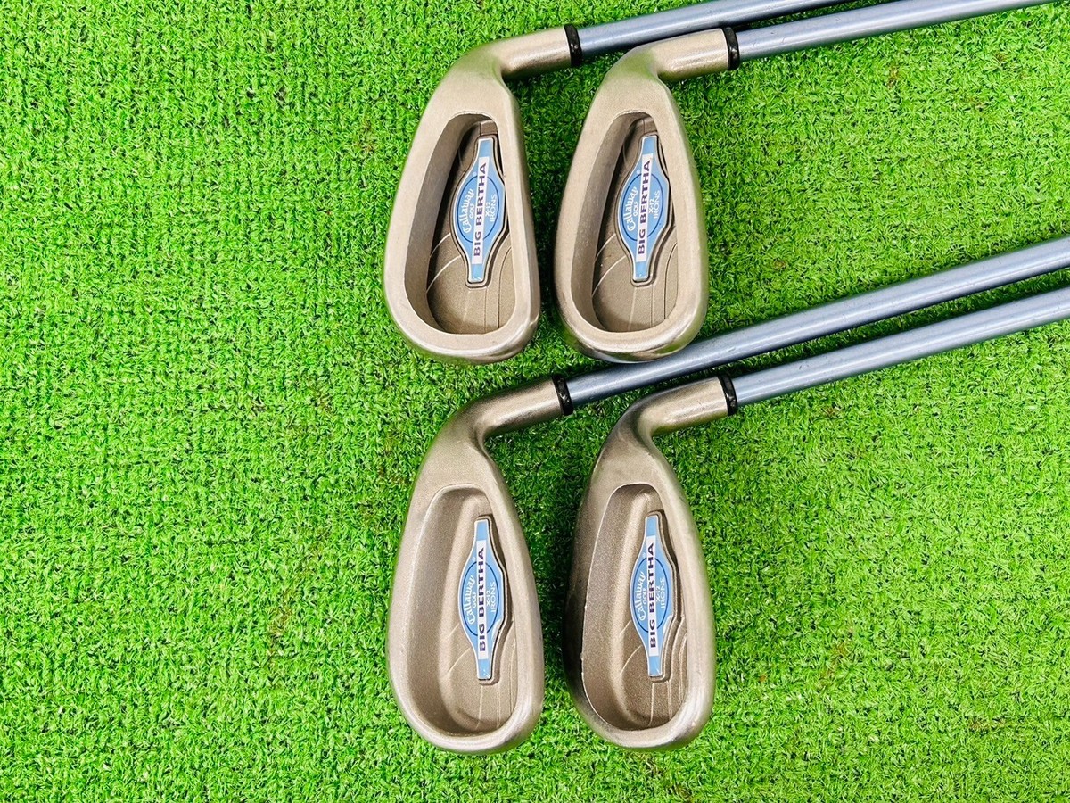 Callaway Big Bertha X-12 Irons 7.9+PW+SW RH Super JV 200