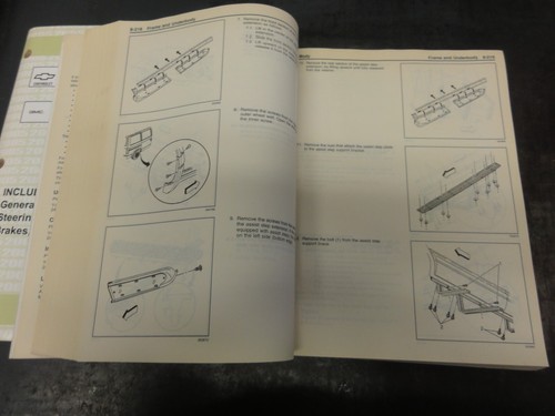 2005 Chevrolet Astro GMC Safari ML Truck Van Service Manual - Picture 7 of 8