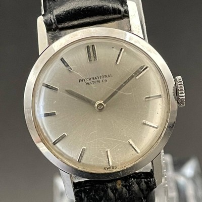 IWC Schaffhausen Silver 21mm Manual Winding Ladies Vintage Watch 