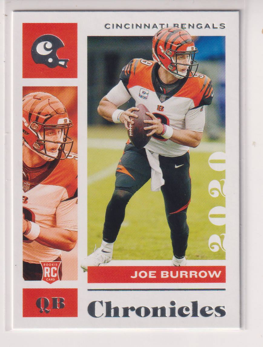 Joe Burrow 2020 Chronicles Football Rookie Card # 19 Bengals $1.00 Shipping