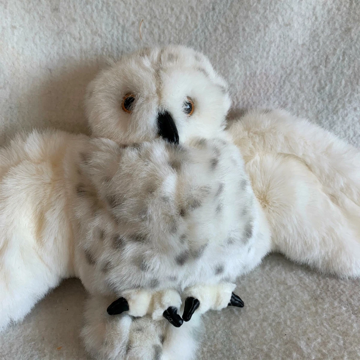 Folkmanis snowy owl hand puppet 2025