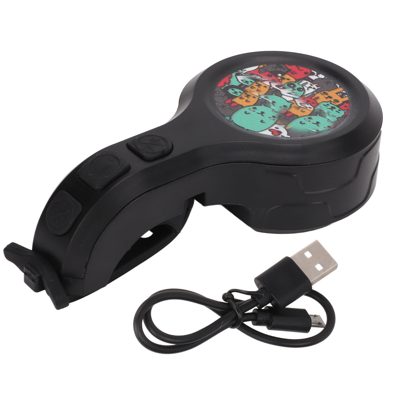 ENLEE 130 Decibels Bicycle Horn Alarm IPX6 Waterproof Bicycle Electric