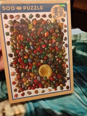 Cobble Hill Rock Collection 500 Piece Jigsaw Puzzle - New / Sealed