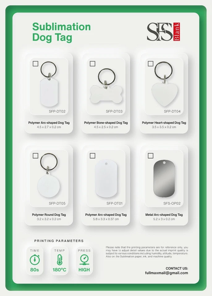 Llavero redondo artesanal de polímero blanco en blanco para sublimación 35x35 mm 10 piezas Foto 4 de 4