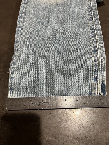 Abercrombie & Fitch Light Wash Low Rise Boot Cut Juniors 14 Slim Jeans RN75654 - Picture 6 of 19