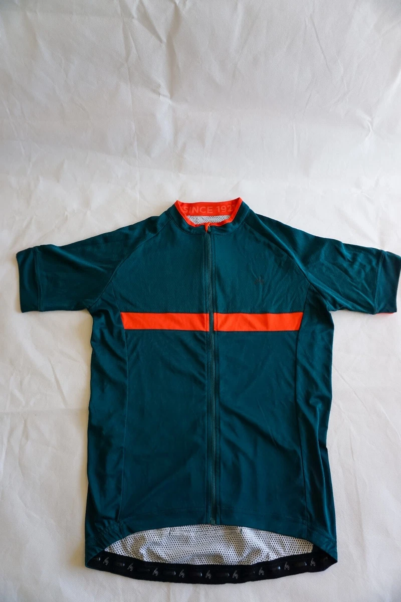 Evans Mens Cycling Jersey Green Medium M eBay