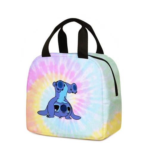 Lilo Stitch Cartoon Galaxy Lunch Bag Insulated Student Snack Picnic Xmas Gift AU - Picture 12 of 55
