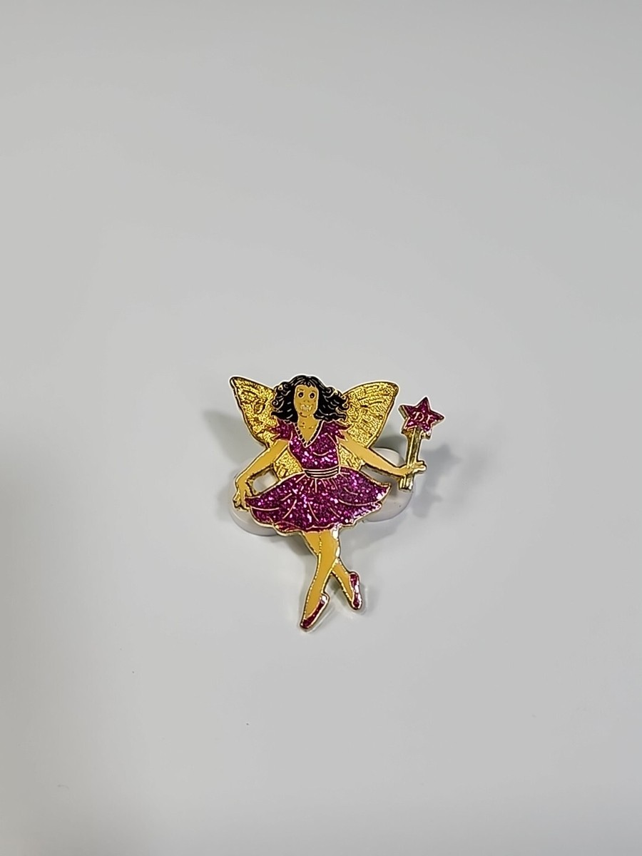 Destination Imagination Lapel Pin Fairy With Pink Dress Small Size | eBay