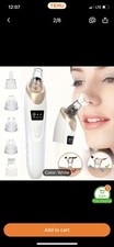 Electric Blackhead Remover Cleaner Face Diamond Pore Vacuum Suction White Heads