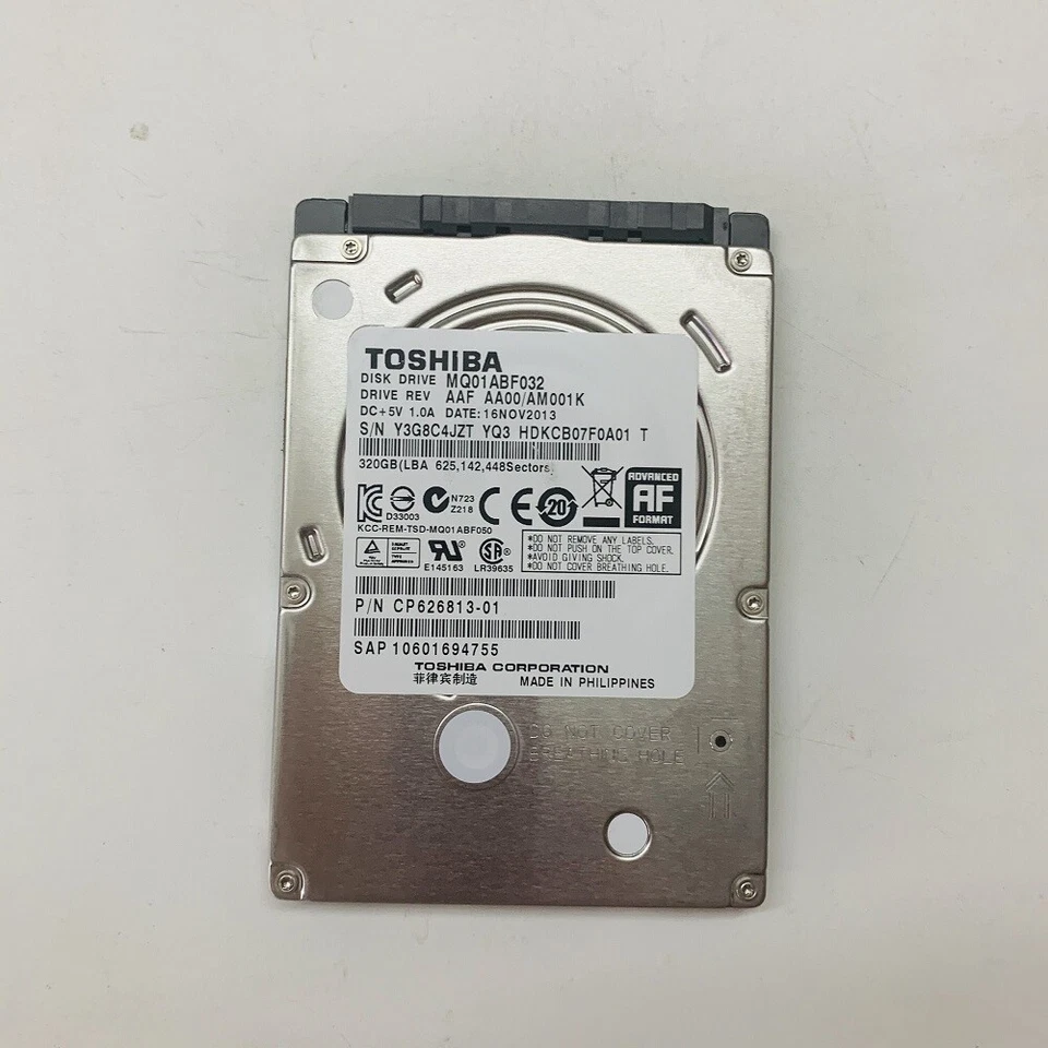 Toshiba MQ01ABF032  320 GB 320GB 7MM 2,5 Zoll HDD Festplatte 5400Rpm SATA - Image 2 of 4