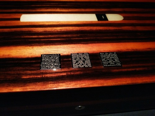 Humidor de ébano Macassar nuevas medallas Elie Bleu 110 unidades - Imagen 7 de 12