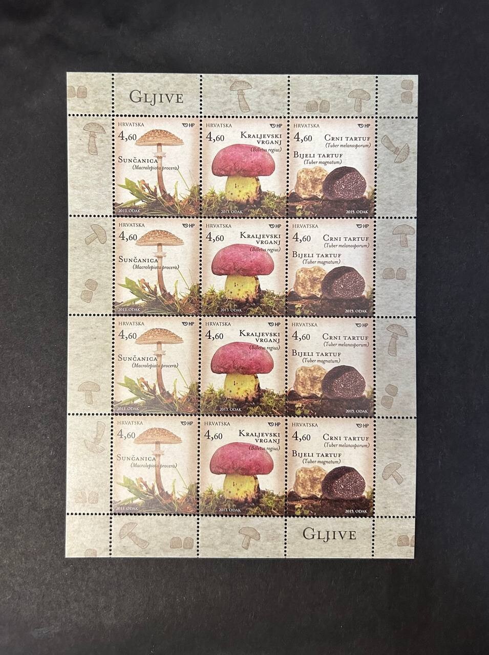 Croatia 2013 mini-sheet of stamps Mi#1091-93 MNH CV=17,50$