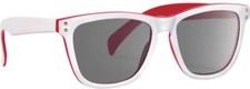 Forecast Optics Wander Sunglasses, White, Gray