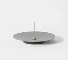 MaruTomi x Michele De Lucchi TOA Compote Dish Silver W 14.9 x D 14.9 x H 7in