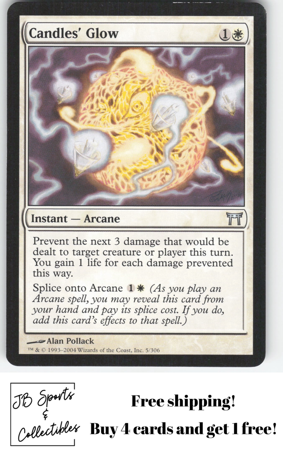 Candles' Glow Champions of Kamigawa 5 MTG-image