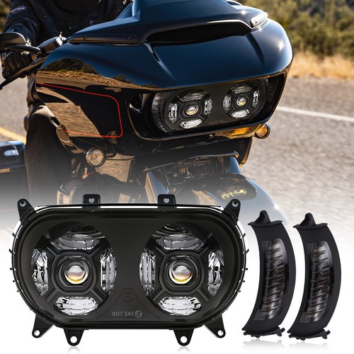 LED Headlight DRL Turn Signal Light For Road Glide 15~2018 2019 2020 2021~2024