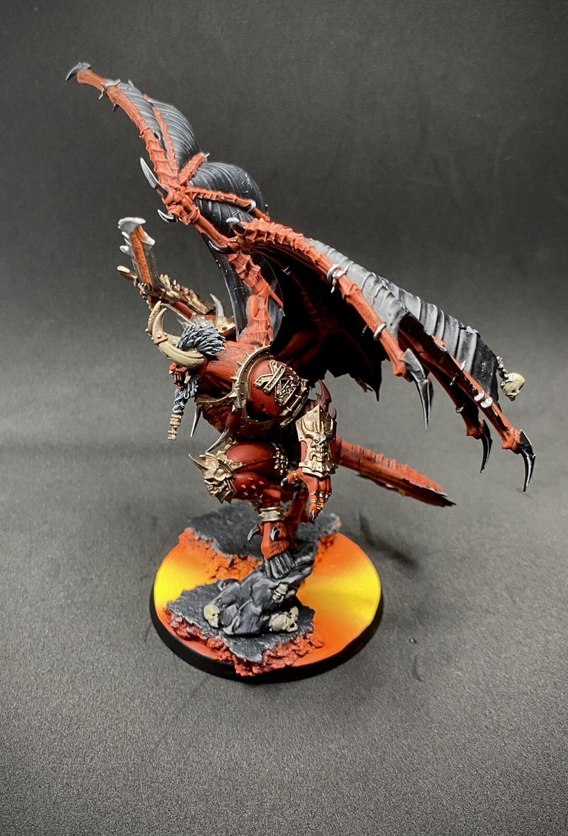 Warhammer 40k/AOS Daemon Prince Of Khorne World Eaters COMMISSION