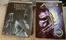 AVP: Alien vs. Predator (Widescreen) w/slipsleeve  and Freddie vs Jason DVD