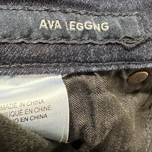 Lucky Brand Jeans ‘Ava Legging Jeans’ Size 6/28 Dark Blue 30x28 - Picture 11 of 13